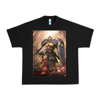 Black Warhammer Characters Urban Heavy Tee - linhVisuals