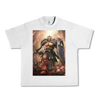 Lunar Rock Warhammer Characters Urban Heavy Tee - linhVisuals
