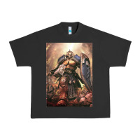 Pigment Black Warhammer Characters Urban Heavy Tee - linhVisuals