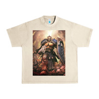 Sandshell Warhammer Characters Urban Heavy Tee - linhVisuals