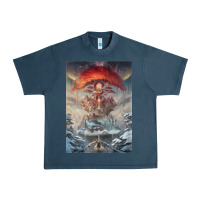 Midnight Navy The Painted World Urban Heavy Tee - linhVisuals
