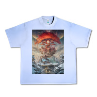 Grape Ice The Painted World Urban Heavy Tee - linhVisuals