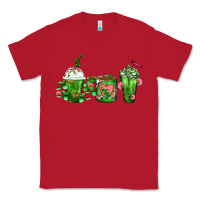 Red Cactus Lover Cactus Coffee Cups Classic Tee - FaDigitalArtStudio