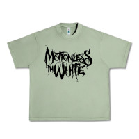 Oil Green Motionless In White Urban Heavy Tee - linhVisuals