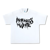 White Motionless In White Urban Heavy Tee - linhVisuals