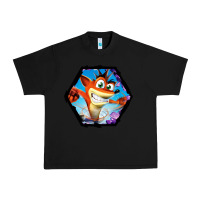 Black CRASH BANDICOOT LEGENDS Urban Heavy Tee - linhVisuals