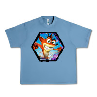 Pebble Blue CRASH BANDICOOT LEGENDS Urban Heavy Tee - linhVisuals