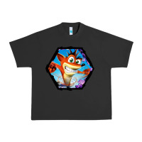 Pigment Black CRASH BANDICOOT LEGENDS Urban Heavy Tee - linhVisuals