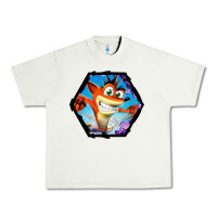 Pistachio CRASH BANDICOOT LEGENDS Urban Heavy Tee - linhVisuals
