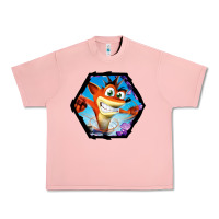Salmon CRASH BANDICOOT LEGENDS Urban Heavy Tee - linhVisuals