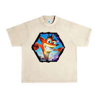 Sandshell CRASH BANDICOOT LEGENDS Urban Heavy Tee - linhVisuals