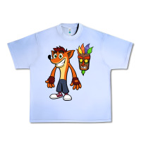 Grape Ice CRASH BANDICOOT Urban Heavy Tee - linhVisuals