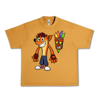 Peanut Butter CRASH BANDICOOT Urban Heavy Tee - linhVisuals