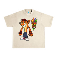 Sandshell CRASH BANDICOOT Urban Heavy Tee - linhVisuals