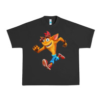 Pigment Black CRASH BANDICOOT Urban Heavy Tee - linhVisuals