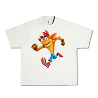 Pistachio CRASH BANDICOOT Urban Heavy Tee - linhVisuals