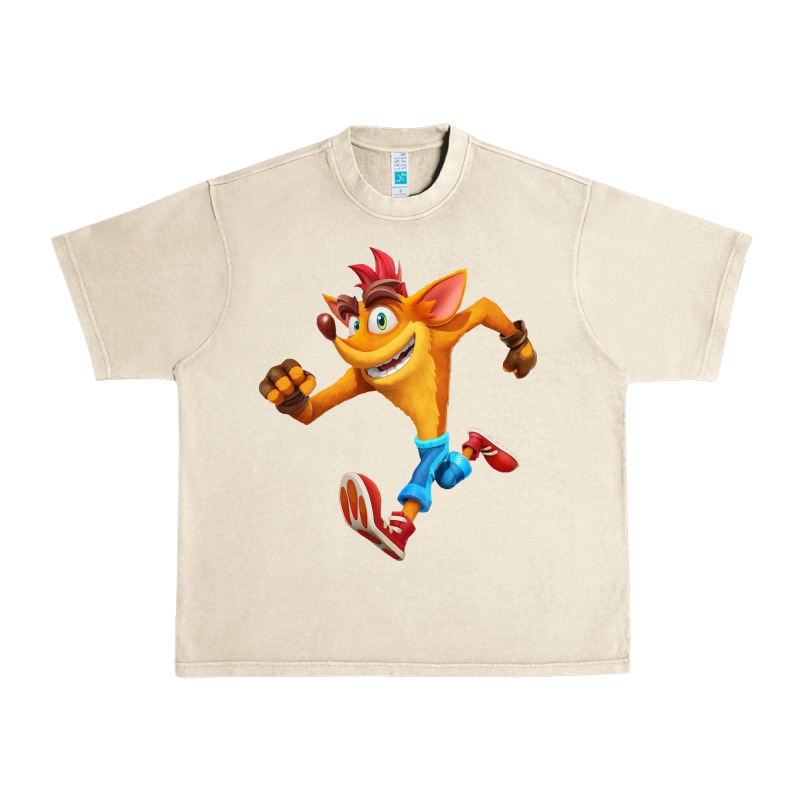 Crash Bandicoot Urban Heavy Tee by linhVisuals | Teevron