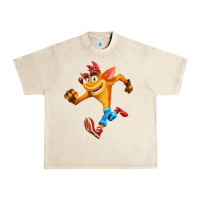 Sandshell CRASH BANDICOOT Urban Heavy Tee - linhVisuals