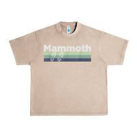French Oak retro hiking boottrail running   mammoth california t shirt Urban Heavy Tee - linhVisuals