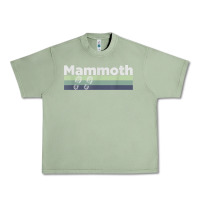 Oil Green retro hiking boottrail running   mammoth california t shirt Urban Heavy Tee - linhVisuals