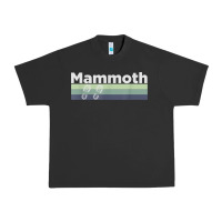 Pigment Black retro hiking boottrail running   mammoth california t shirt Urban Heavy Tee - linhVisuals