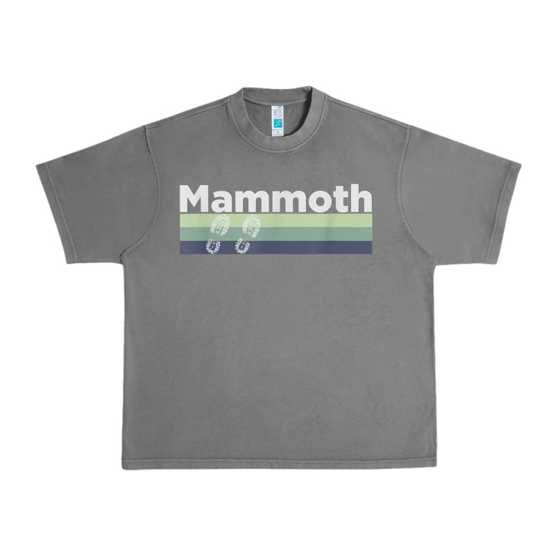 Retro Hiking Boottrail Running   Mammoth California T Shirt Urban Heavy Tee by linhVisuals | Teevron
