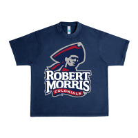 Navy the robert morris colonials Urban Heavy Tee - linhVisuals