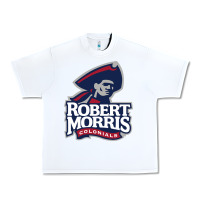 White the robert morris colonials Urban Heavy Tee - linhVisuals