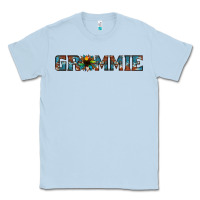 Dusty Blue grammie cowhide sunflower 1 Classic Tee - Jasminsmagicworld