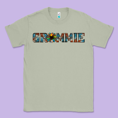 Grammie Cowhide Sunflower 1 Classic Tee Designed By Jasminsmagicworld