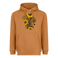 Meerkat glitter sunflowers leopard patch Heavyweight Hoodie - RanaPortraitStore