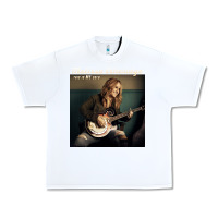 White Melissa Etheridge Urban Heavy Tee - linhVisuals