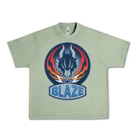 Oil Green coventry blaze Urban Heavy Tee - linhVisuals