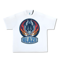 White coventry blaze Urban Heavy Tee - linhVisuals