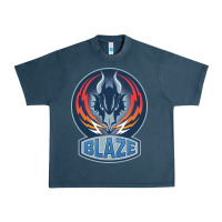 Midnight Navy coventry blaze Urban Heavy Tee - linhVisuals