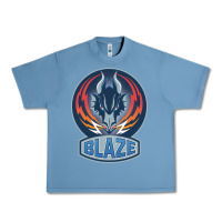 Pebble Blue coventry blaze Urban Heavy Tee - linhVisuals