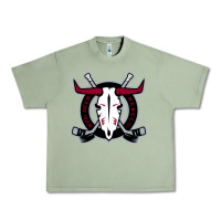 Oil Green deer-red-rebels Urban Heavy Tee - linhVisuals