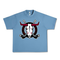Pebble Blue deer-red-rebels Urban Heavy Tee - linhVisuals
