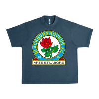 Rovers Black Burn Fc Urban Heavy Tee | Teevron