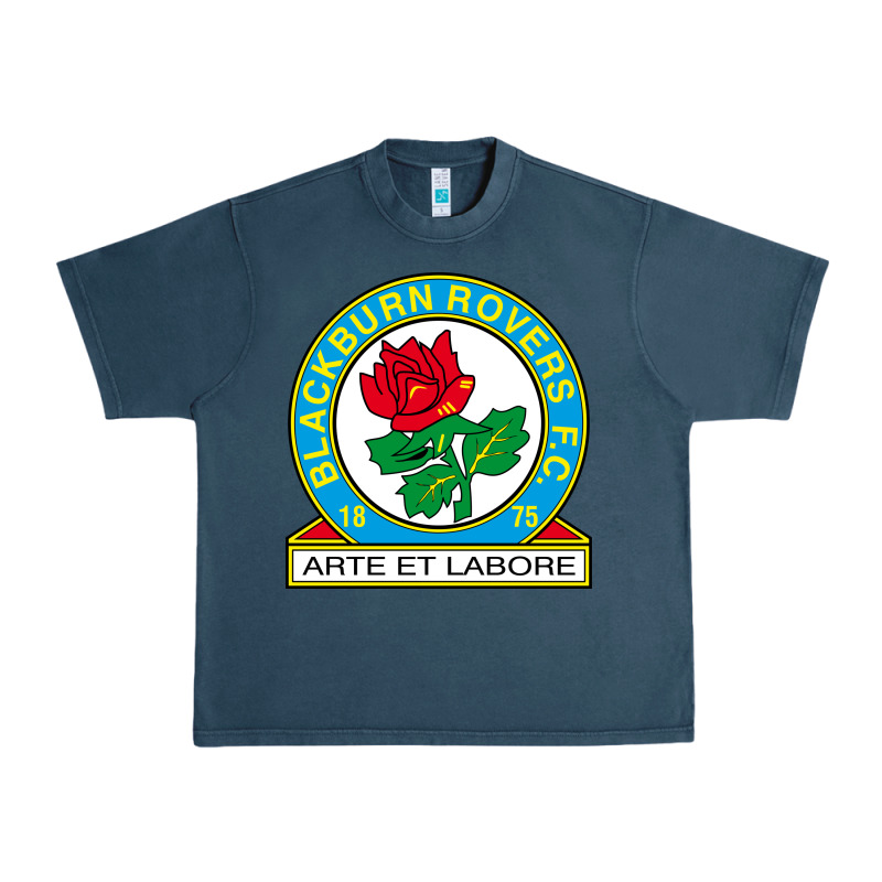 Rovers Black Burn Fc Urban Heavy Tee by linhVisuals | Teevron