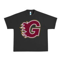Pigment Black guildford flames Urban Heavy Tee - linhVisuals