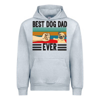 Heather Grey Best Dog Dad Ever Urban Hoodie - Bettercallsaul