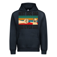 Navy Best Dog Dad Ever Urban Hoodie - Bettercallsaul