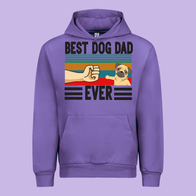 Best Dog Dad Ever Urban Hoodie Designed By Bettercallsaul
