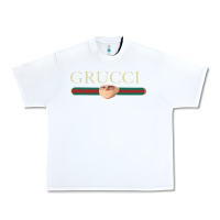 White new grucci tshirt Urban Heavy Tee - linhVisuals