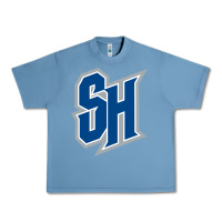 Pebble Blue seton hall pirates Urban Heavy Tee - linhVisuals