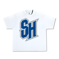White seton hall pirates Urban Heavy Tee - linhVisuals