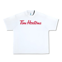 White tim horton tshirt Urban Heavy Tee - linhVisuals