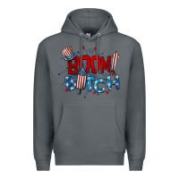 Rock boom bitch 4th of july Premium Hoodie - BarkalooDesign