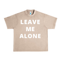French Oak leave me alone, funny slogan Urban Heavy Tee - linhVisuals